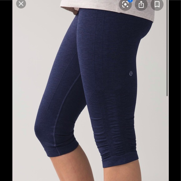 Lululemon Ebb and Flow Crop II size 8